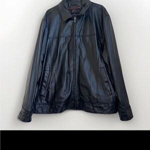 Wilsons Leather Men's Classic Black Jacket